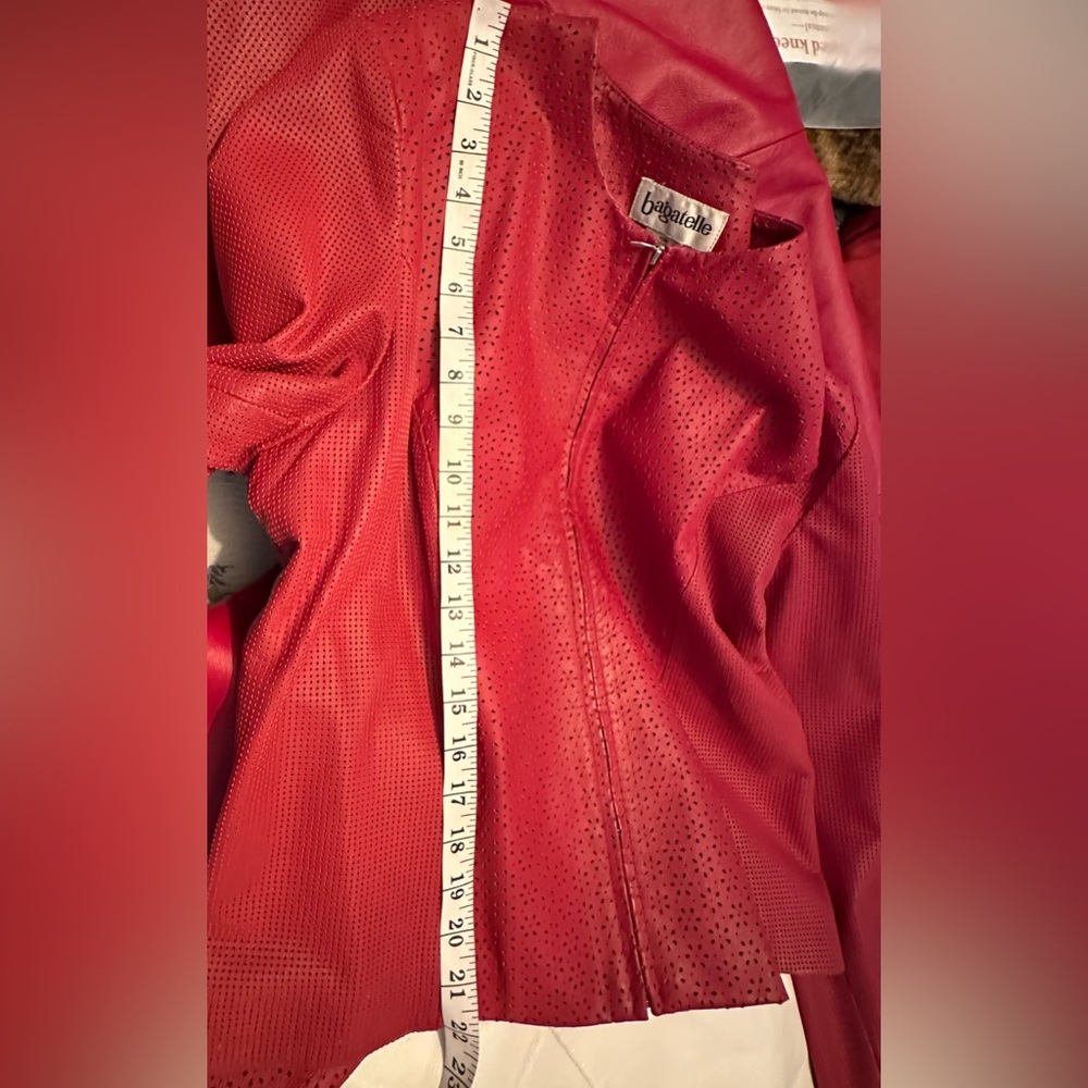 Absolutely Beautiful Solid Red Lined Flared Pant … - image 4